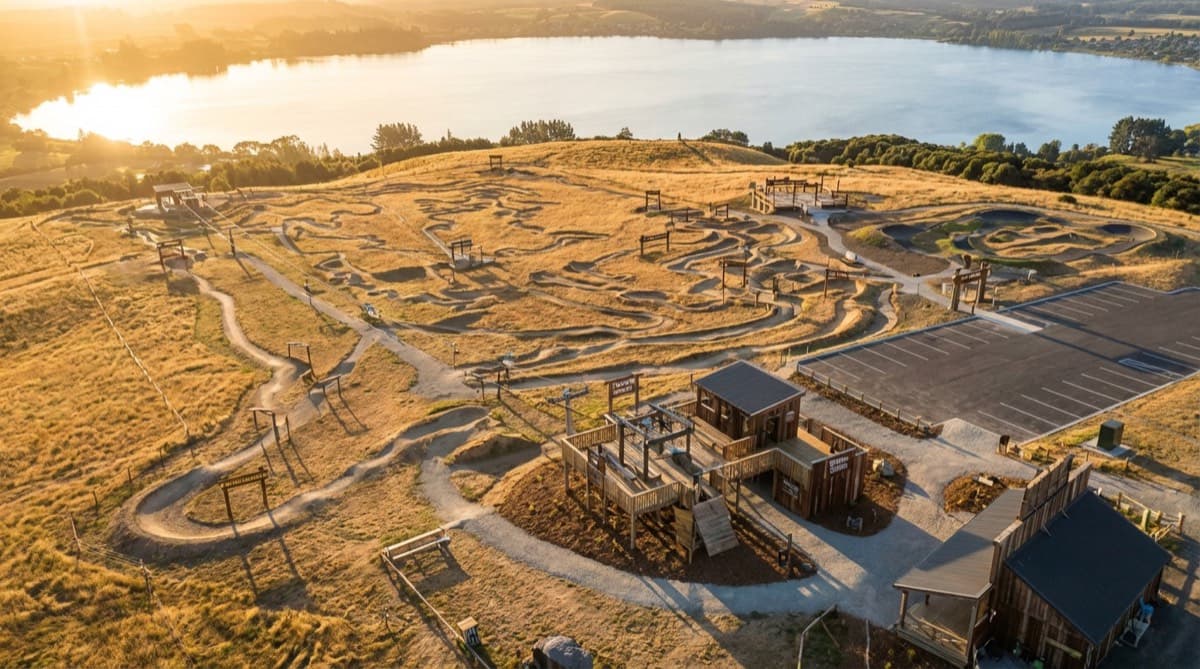 Aerial view of The Discovery Park
